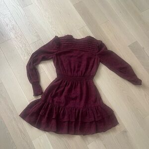 Dynamite Deep Red Kids Formal Dress